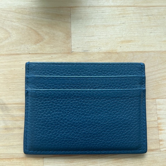 Christian Dior card holder- navy blue. Good condition - Picture 2 of 2
